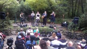 A past performance at Music Under the Trees. 